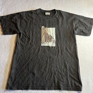 Vintage Upper Playground Run DMC Ricky‎ Powell T Shirt Mens Size M Black Tee